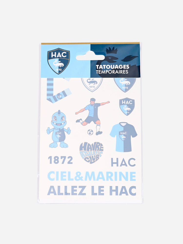 Planche tatouages temporaires HAC