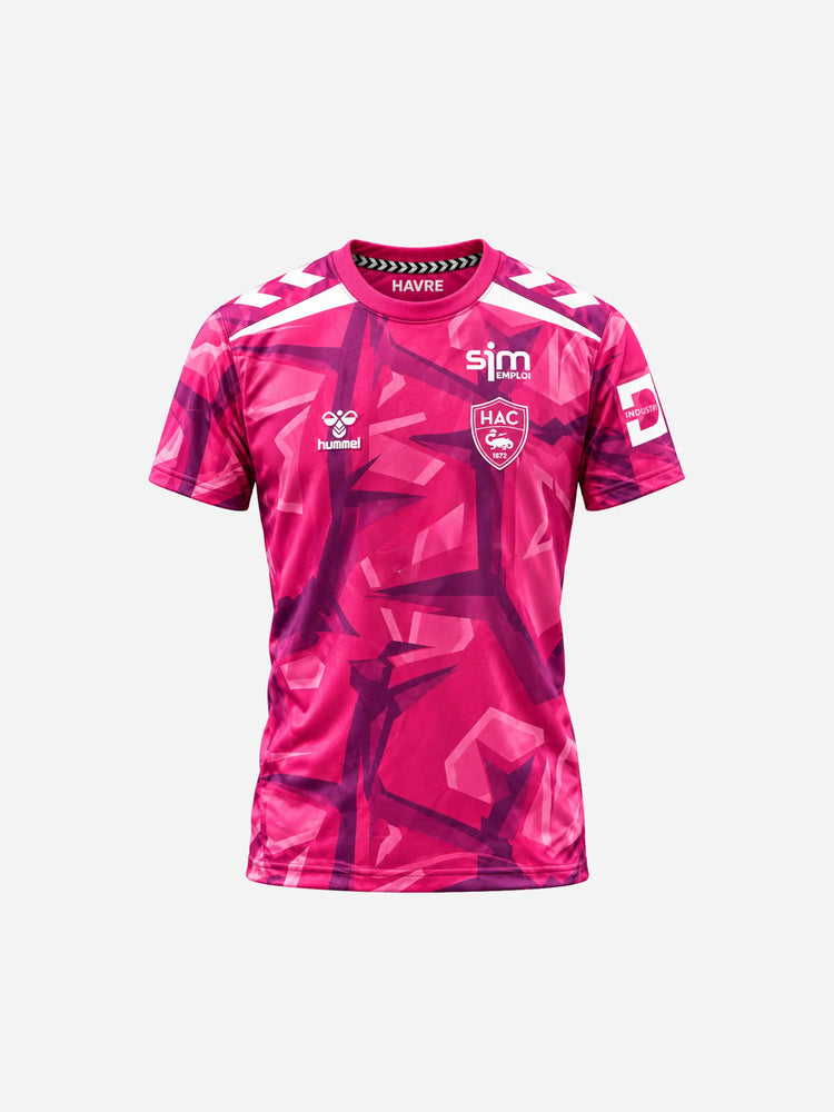 Maillot Enfant Gardien Rose/Violet HAC 26/27