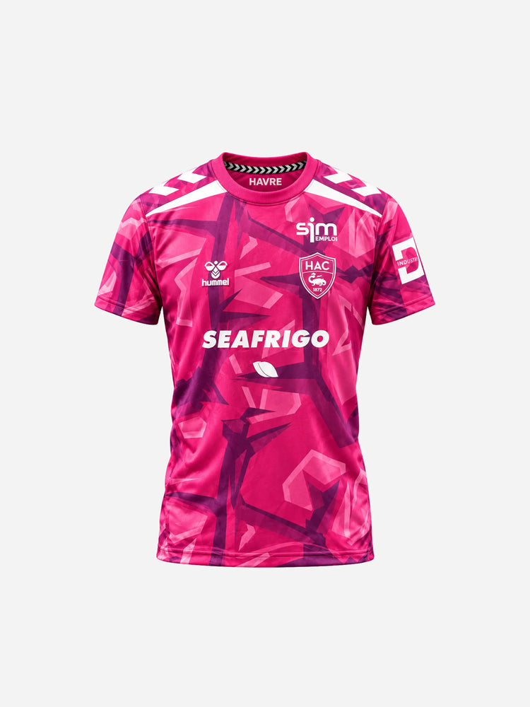 Maillot Enfant Gardien Rose/Violet HAC 26/27