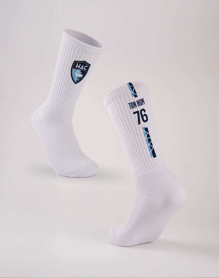 Chaussettes Personnalisables Impact - face et dos