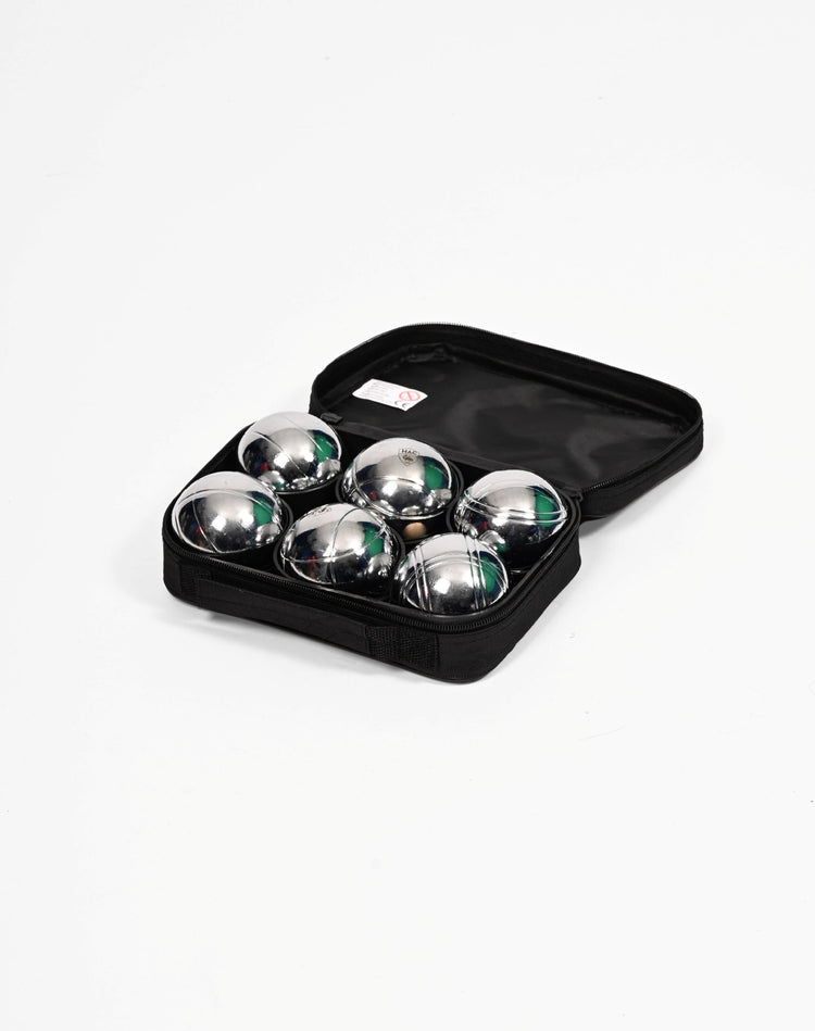 Set de 6 Boules de Pétanque - face