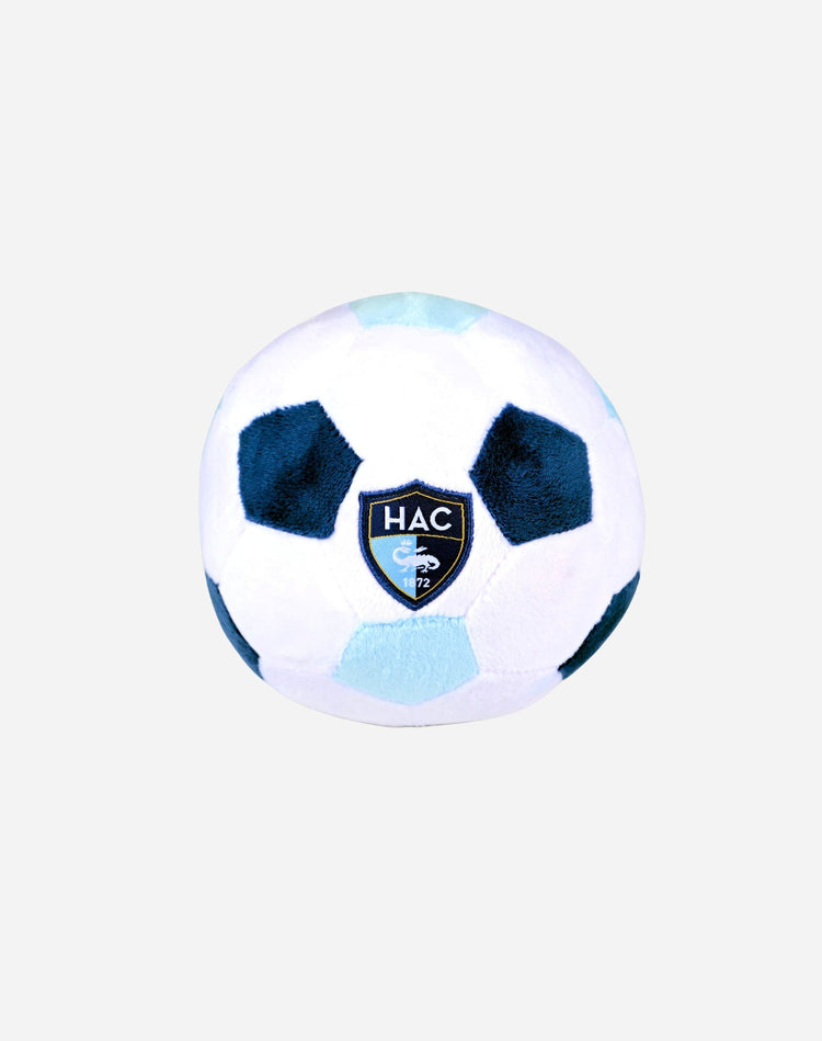 Mini Ballon Peluche Blanc Ciel et Marine - 14cm - face