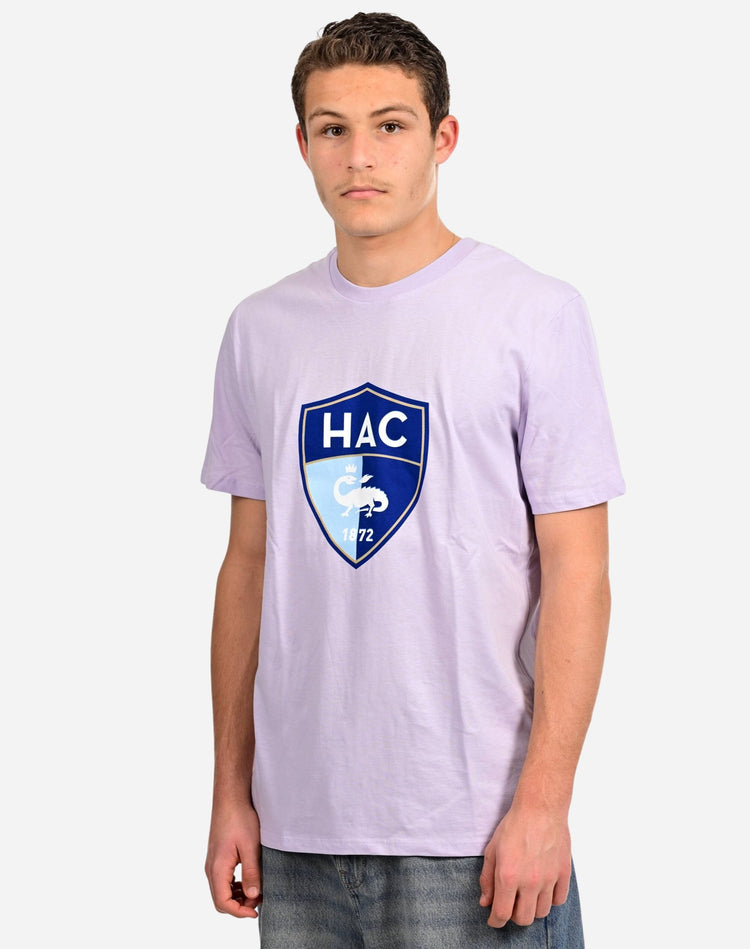 T-shirt HAC Logo Lilas - face