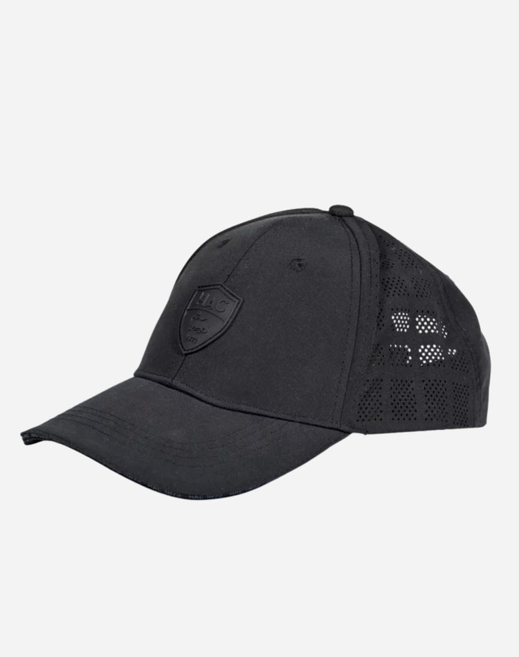 Casquette Technique Noire - face