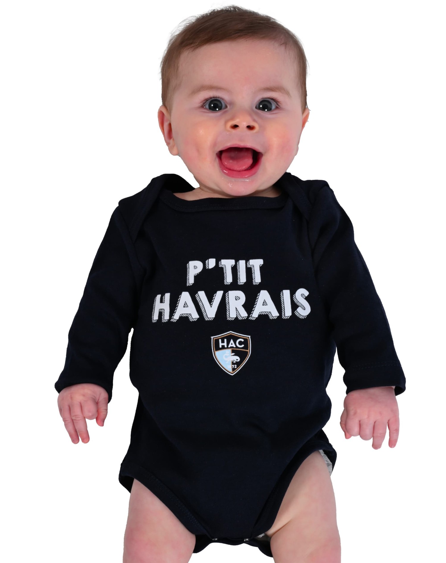 Body Manches Longues P'tit Havrais - face