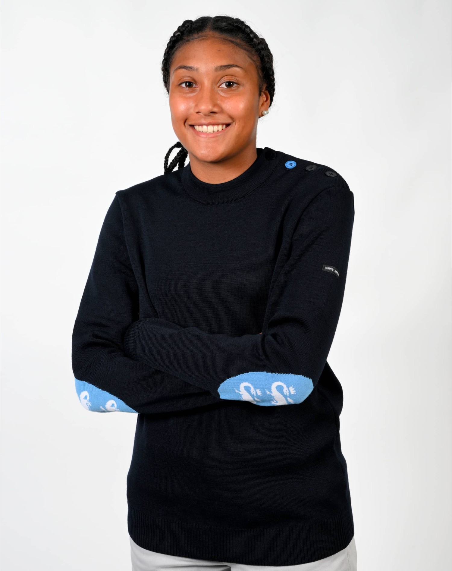 Pull MONDIO HAC x Saint James - femme