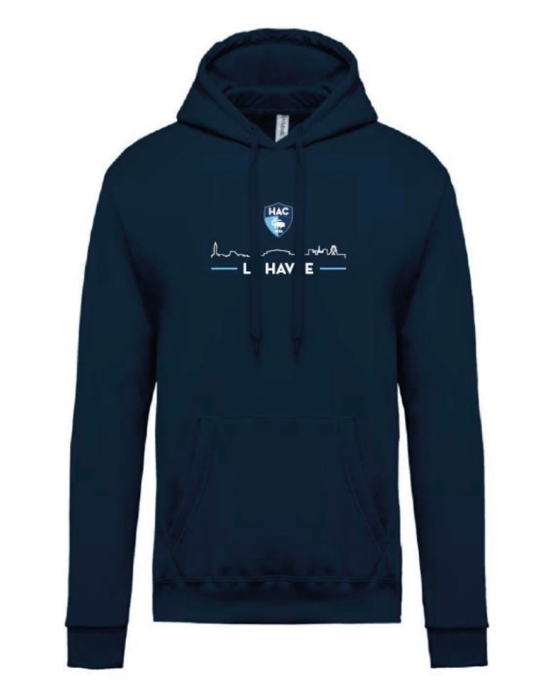 Hoodie Skyline Marine - face