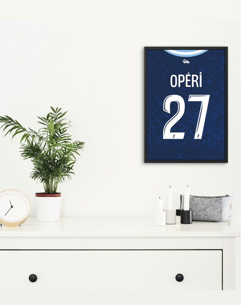 Affiche Personnalisable Maillot Domicile 24/25 - OPÉRI