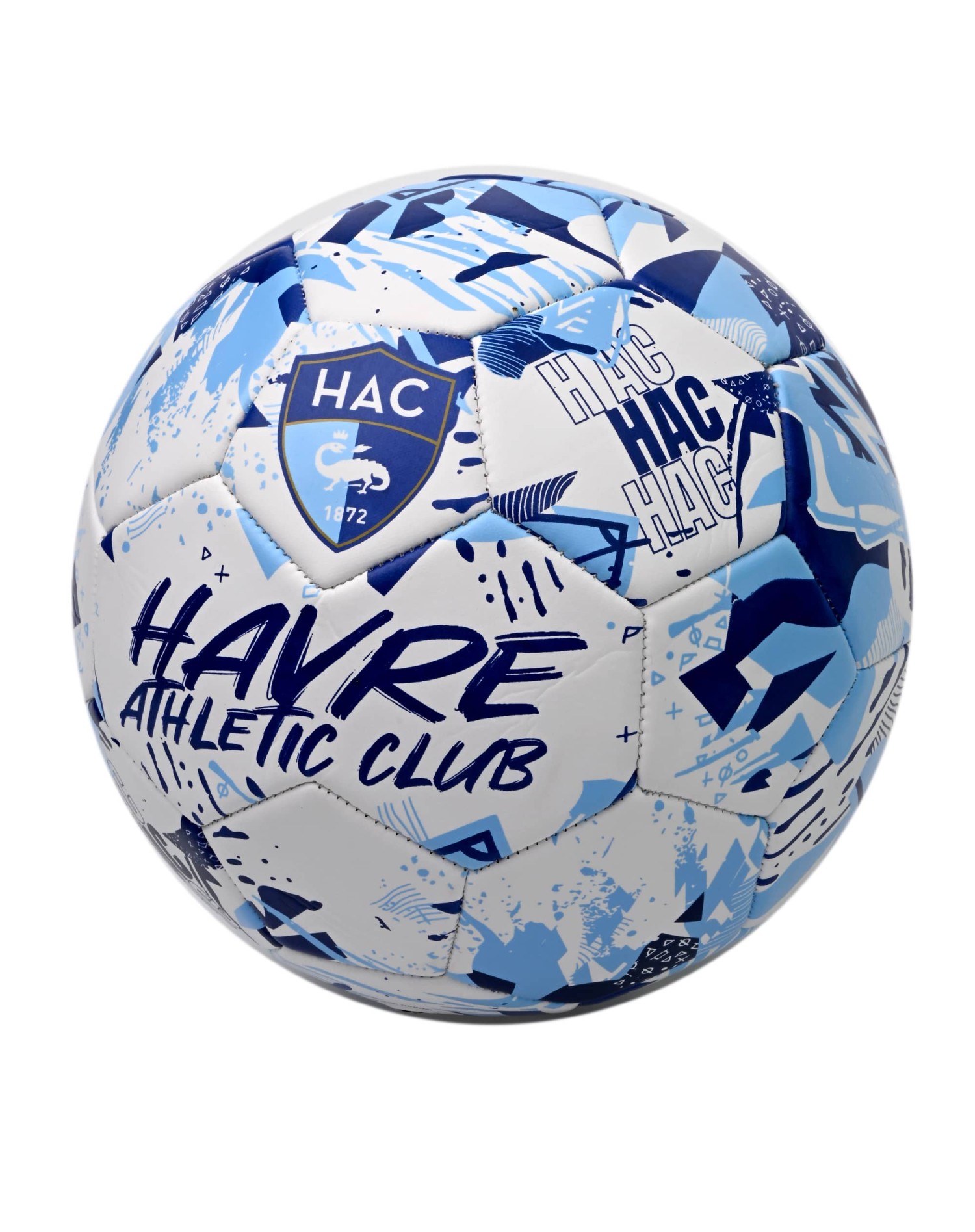 Ballon Blanc Havre Athletic Club T5 - Face