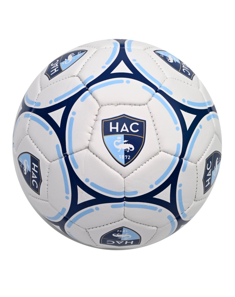 Petit Ballon Blanc Logo HAC - Face droit