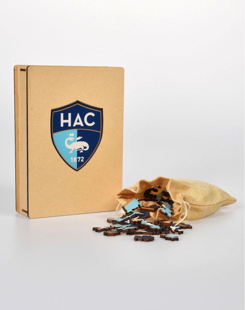 Puzzle Logo HAC en Bois - Situation