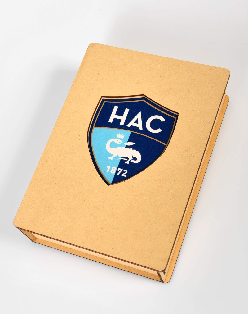 Puzzle Logo HAC en Bois - Face