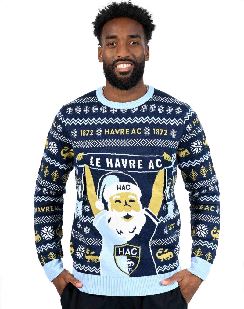 Pull de Noël Supporter - Face