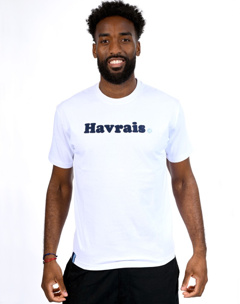 T-shirt White Havrais - Face