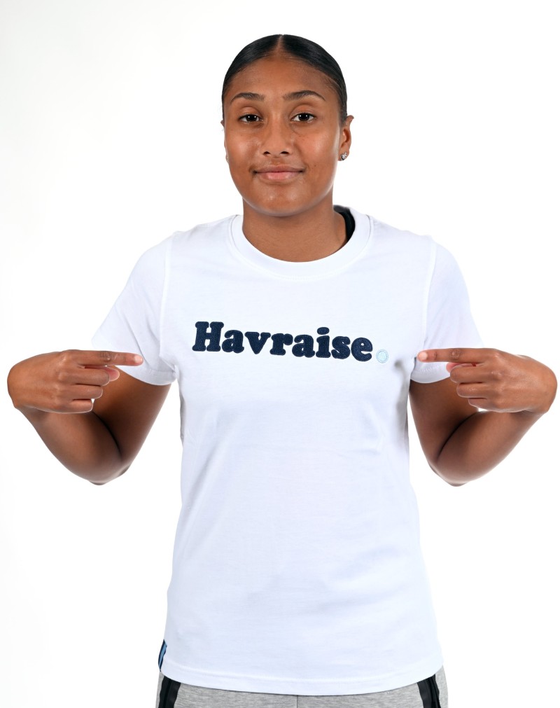 T-shirt White Havraise - Face