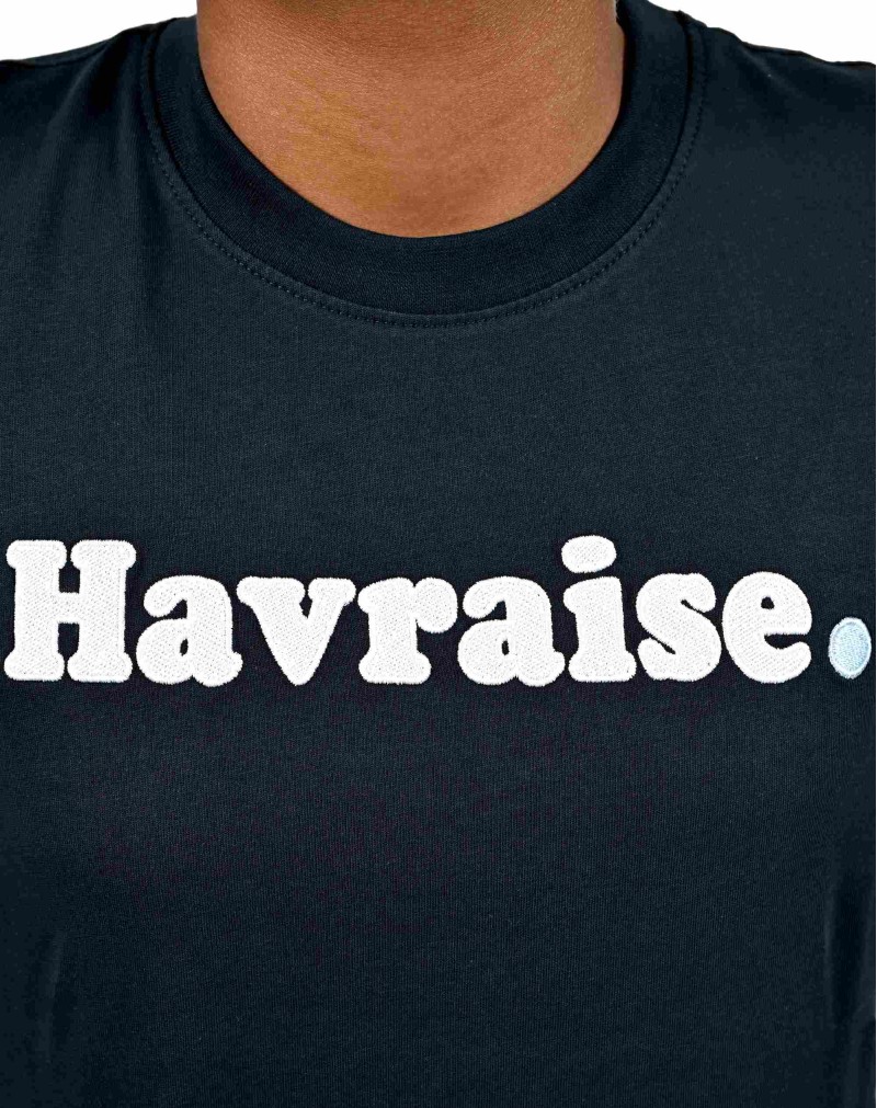 T-shirt Navy Havraise - broderie