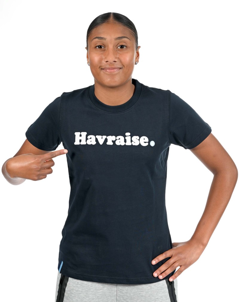 T-shirt Navy Enfant Havraise - Face