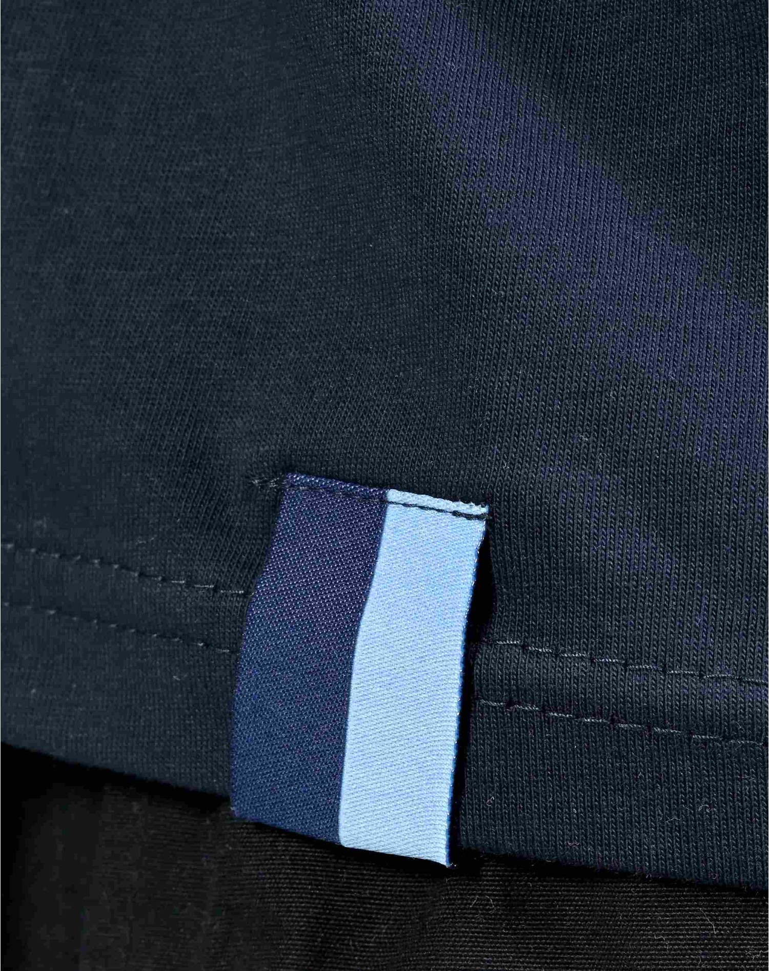 T-shirt Navy Enfant Havrais - détail