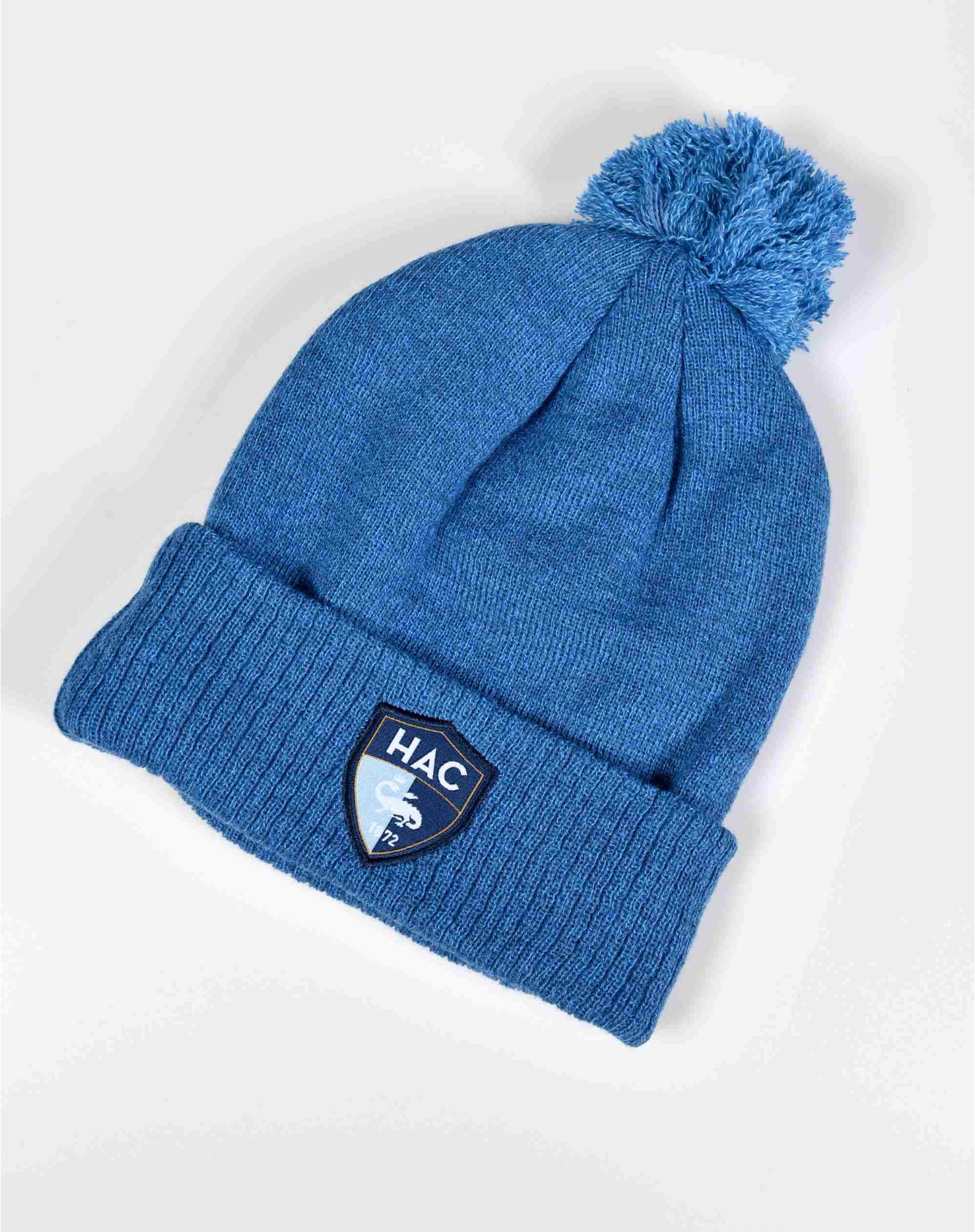 Bonnet Bleu Chiné - Face