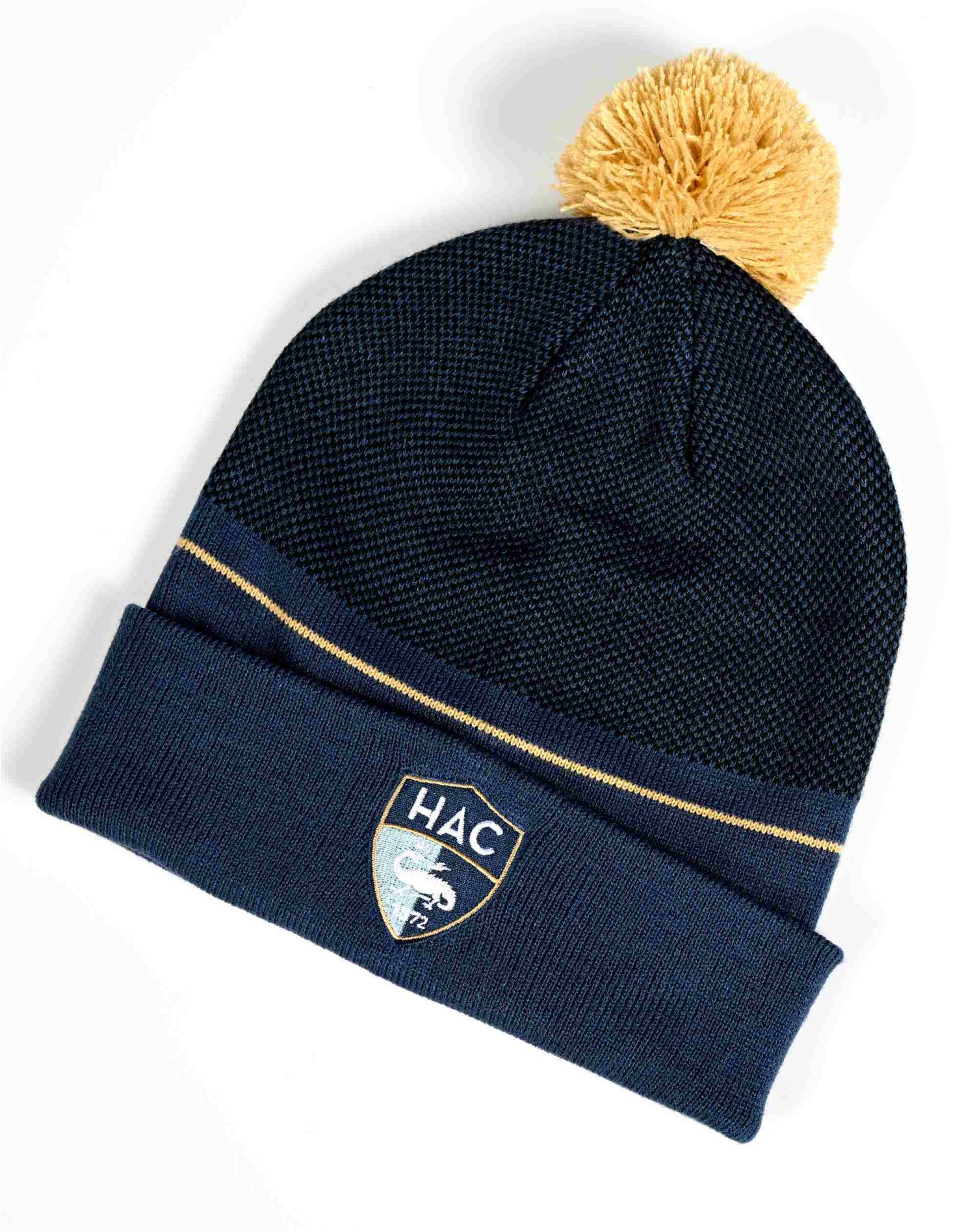 Bonnet Pompom Or - Face Bonnet Pompom Or - Face