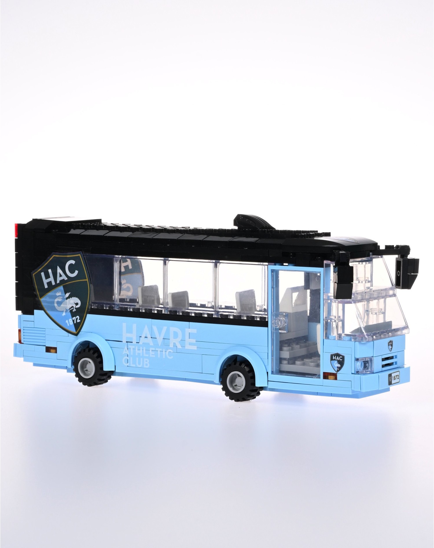 Bus Brick à Construire - face droite Bus Brick à Construire - face droite