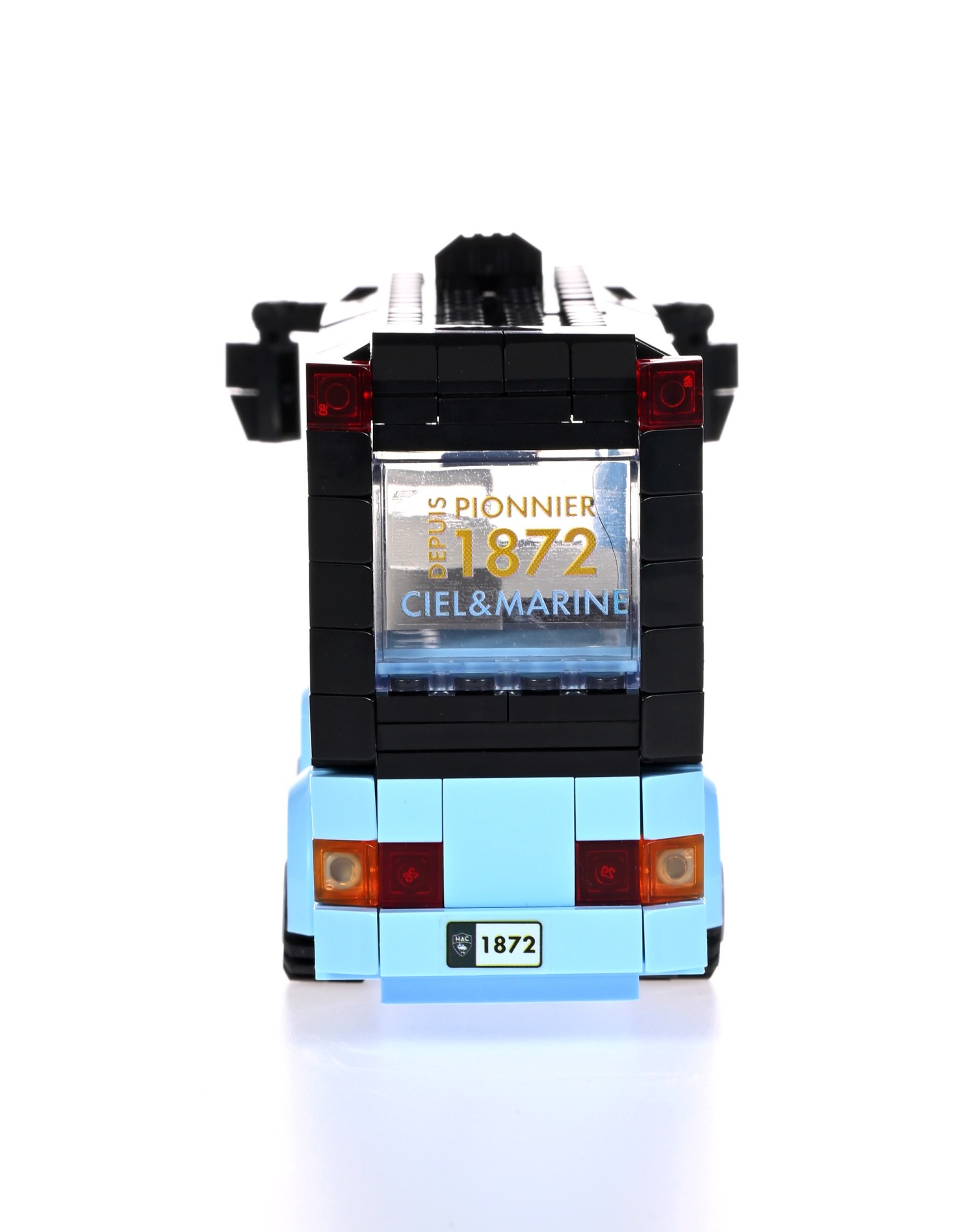 Bus Brick à Construire - Arrière Bus Brick à Construire - Arrière