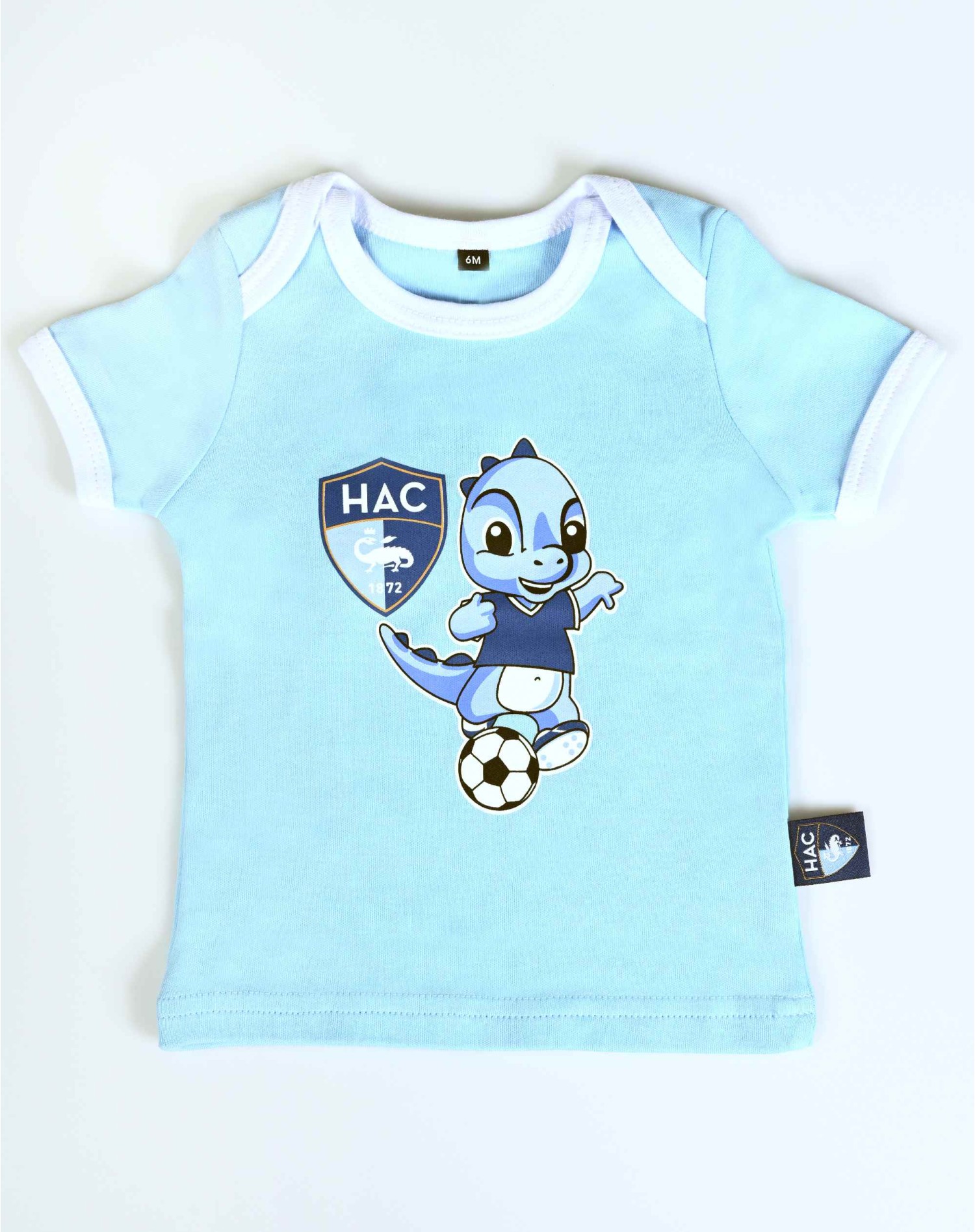 T-shirt Bébé Mascotte Saly - Face T-shirt Bébé Mascotte Saly - Face