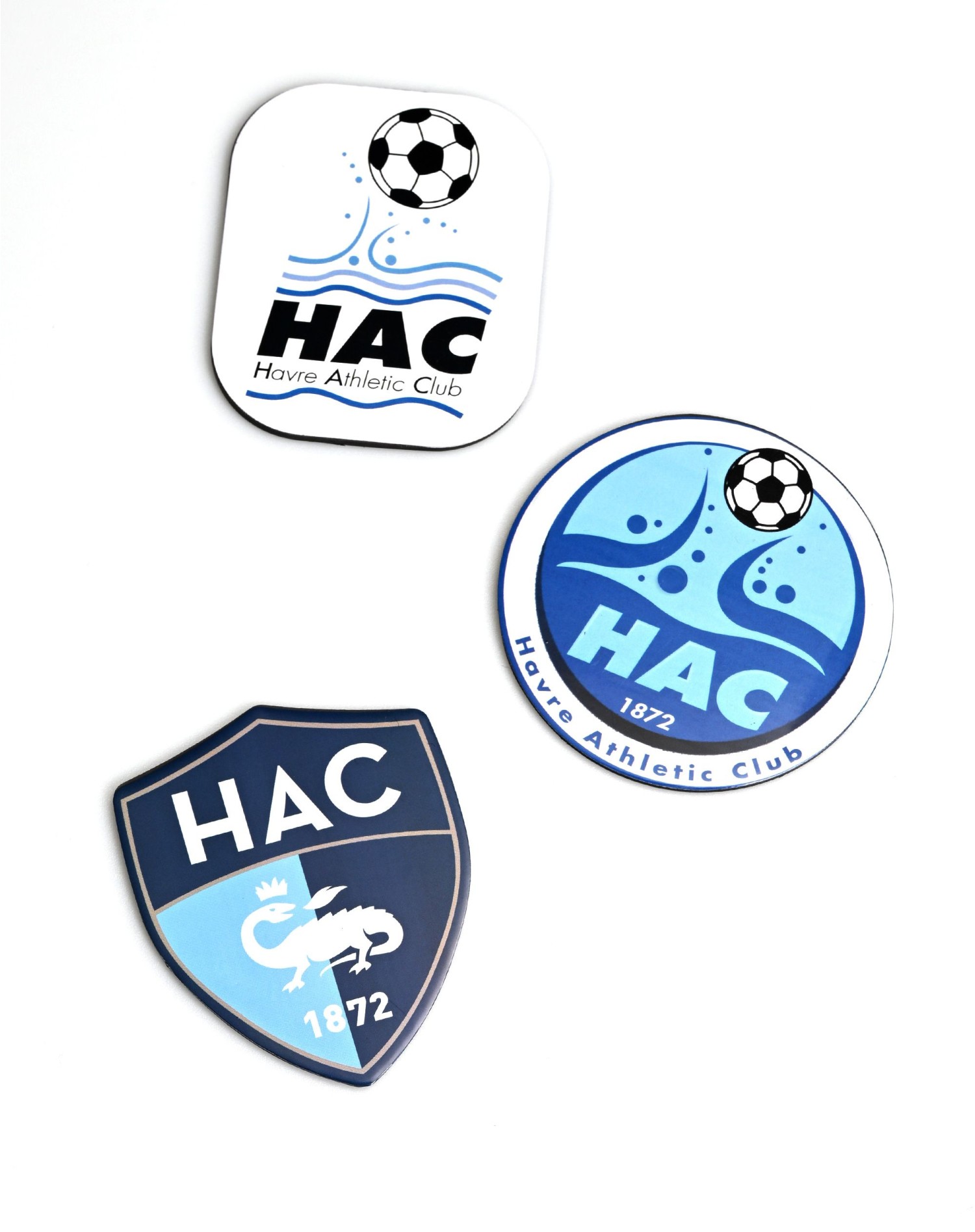 3 Magnets Logos Historique 2/2 - Face 3 Magnets Logos Historique 2/2 - Face
