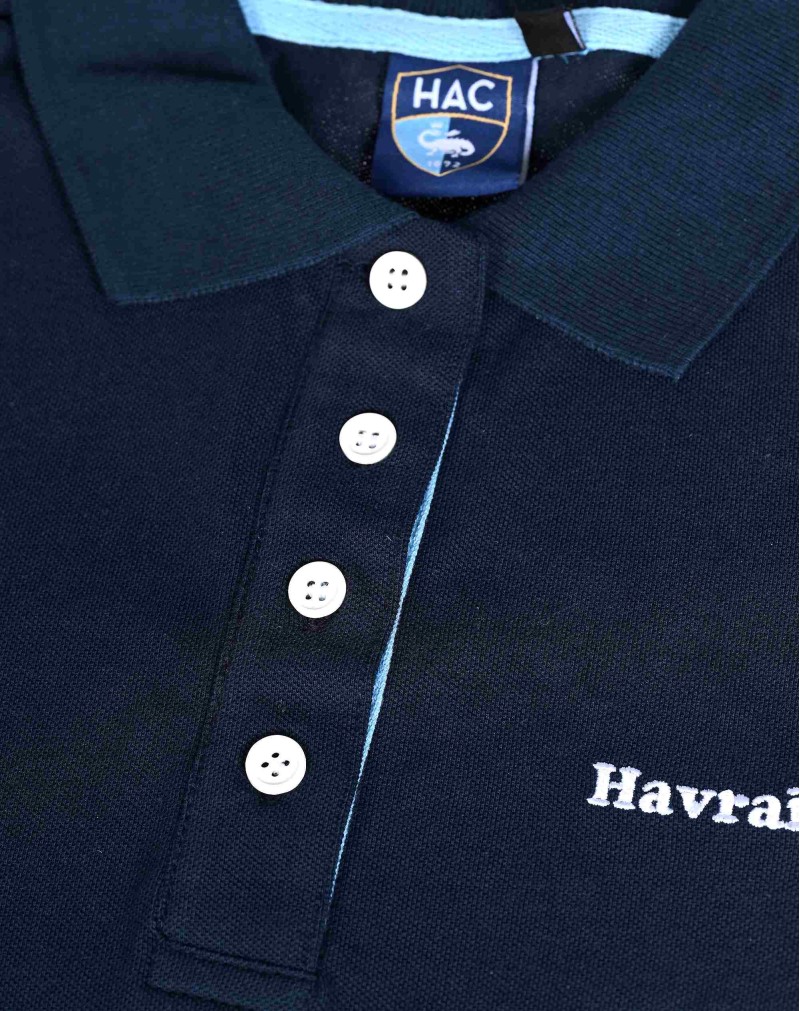 Polo Navy Havraise - Col