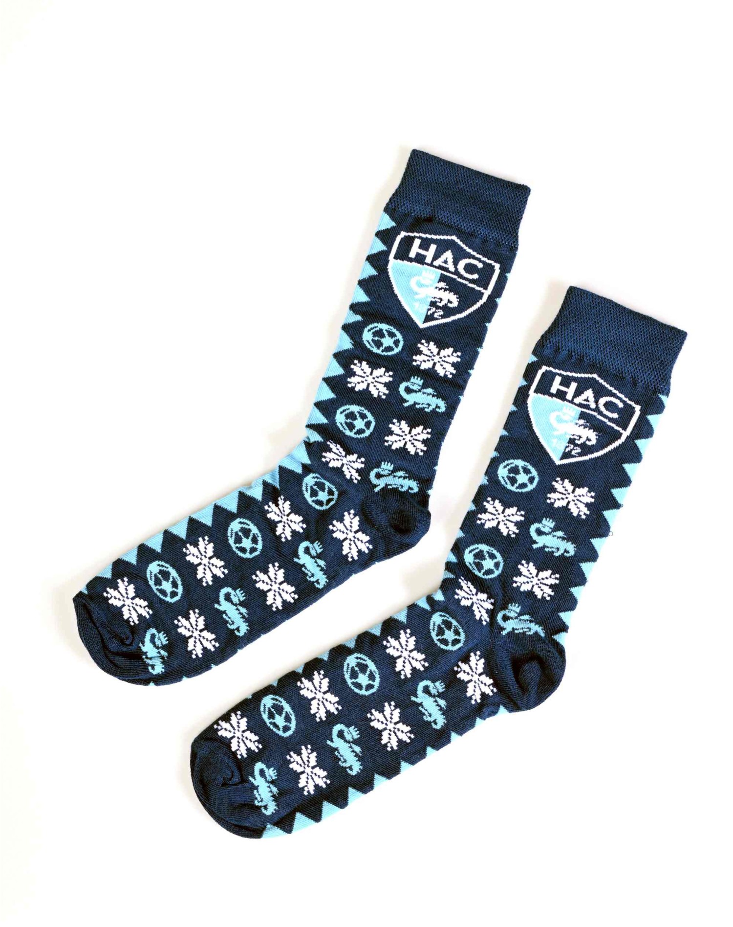 Paire de Chaussettes de Noël - Face Marine
