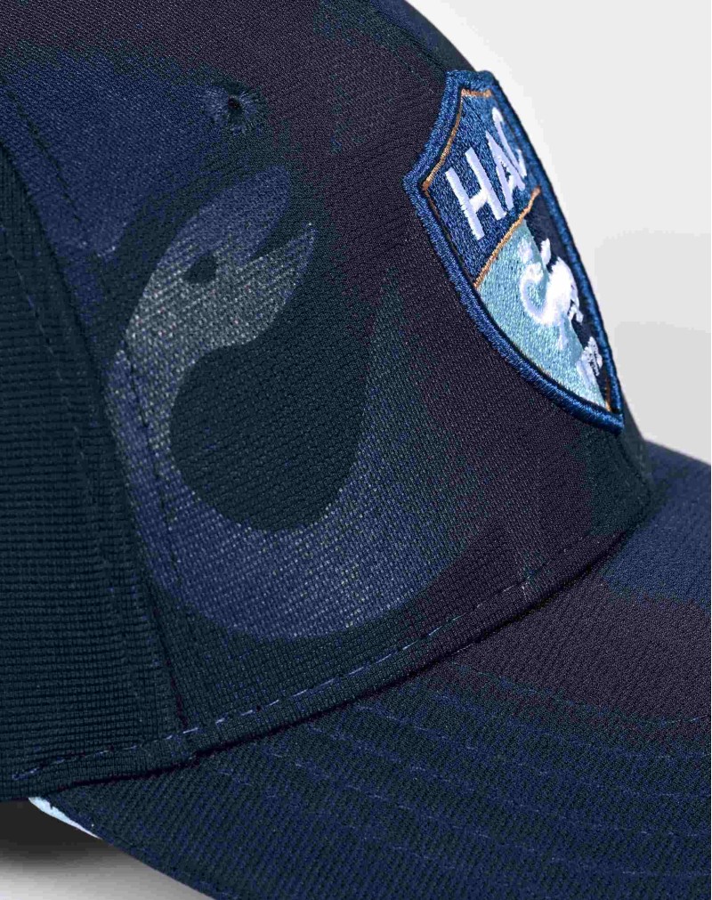 Casquette Marine Salamandre - détail