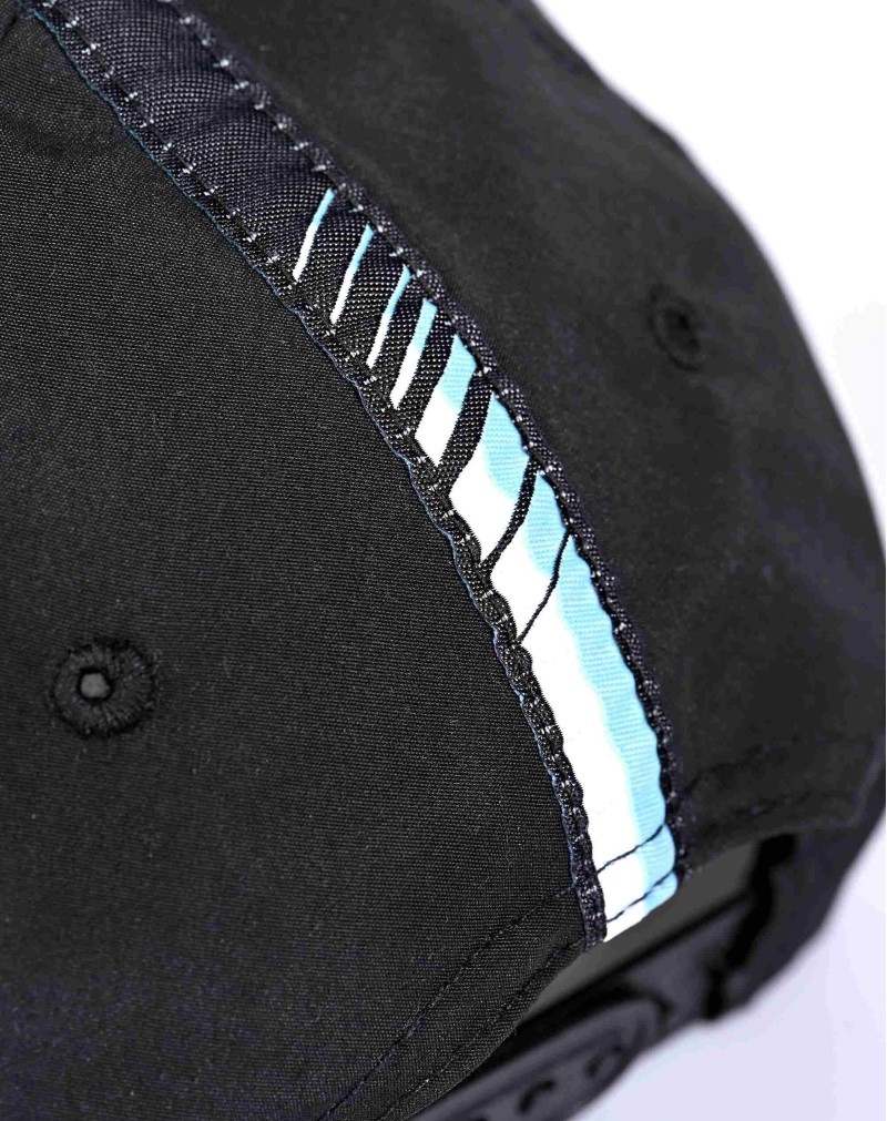 Casquette Technique Noire - Détail dos