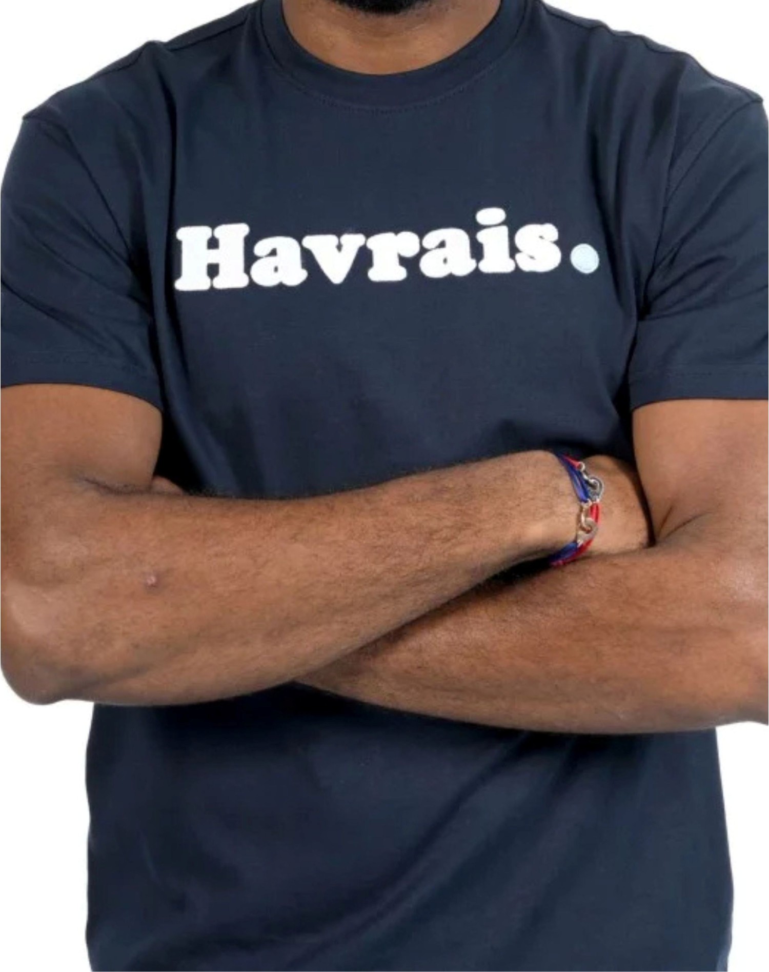 T-shirt Navy Enfant Havrais - croisés