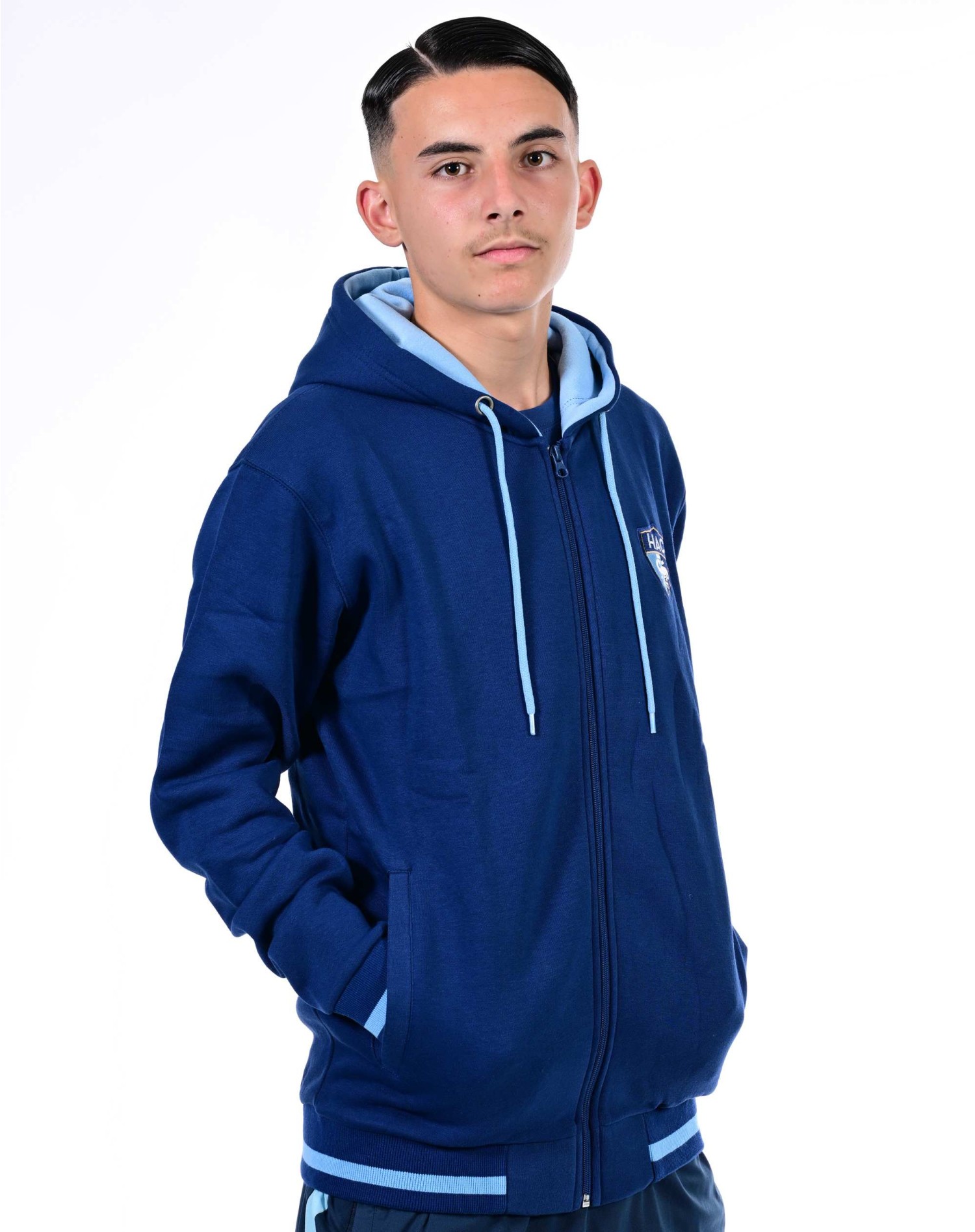 Veste à Capuche Havre Athletic Club - 3/4 face