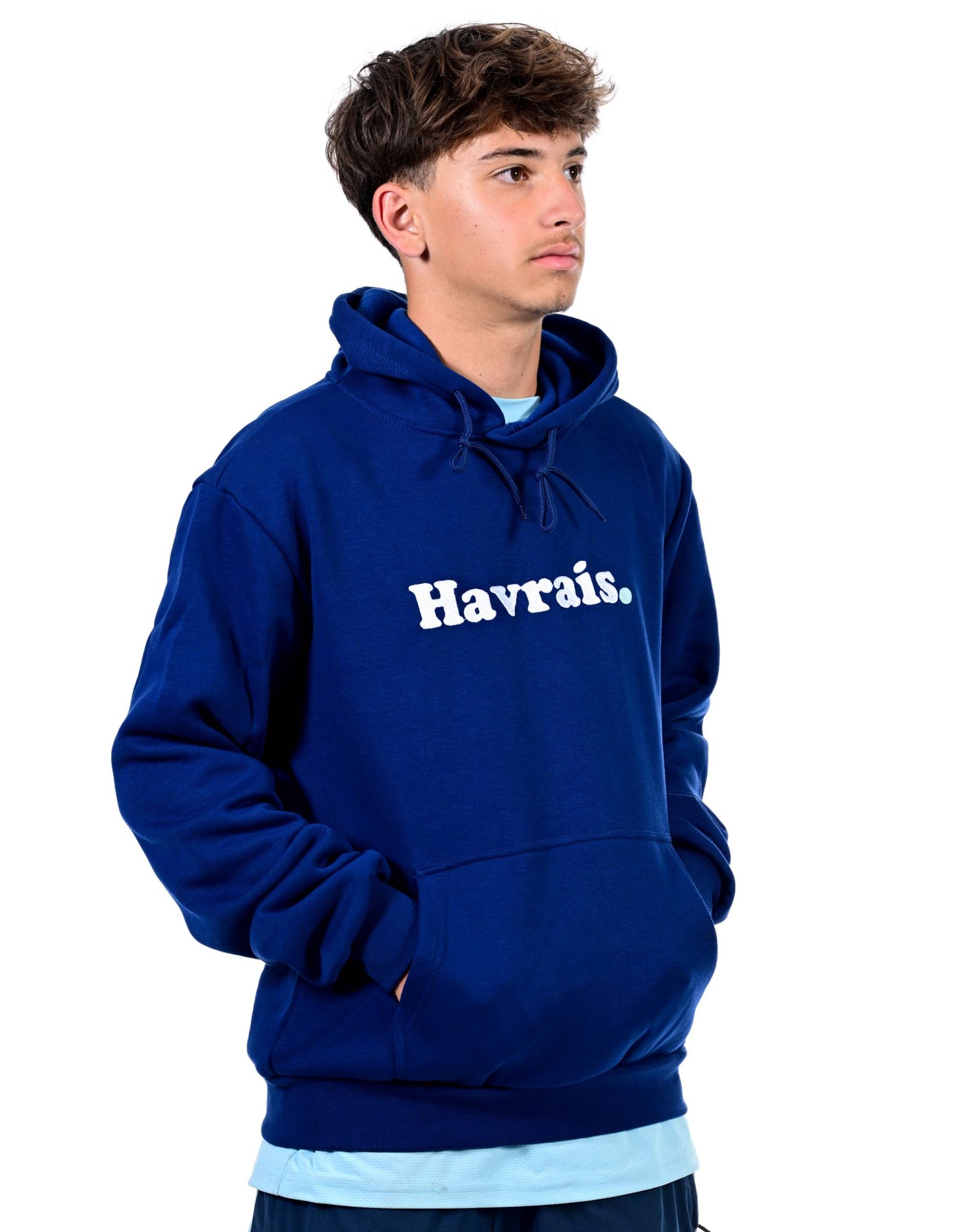 Hoodie Havrais Bleu - 3/4 face