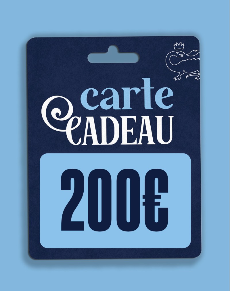 Carte Cadeau 200 € - 200€