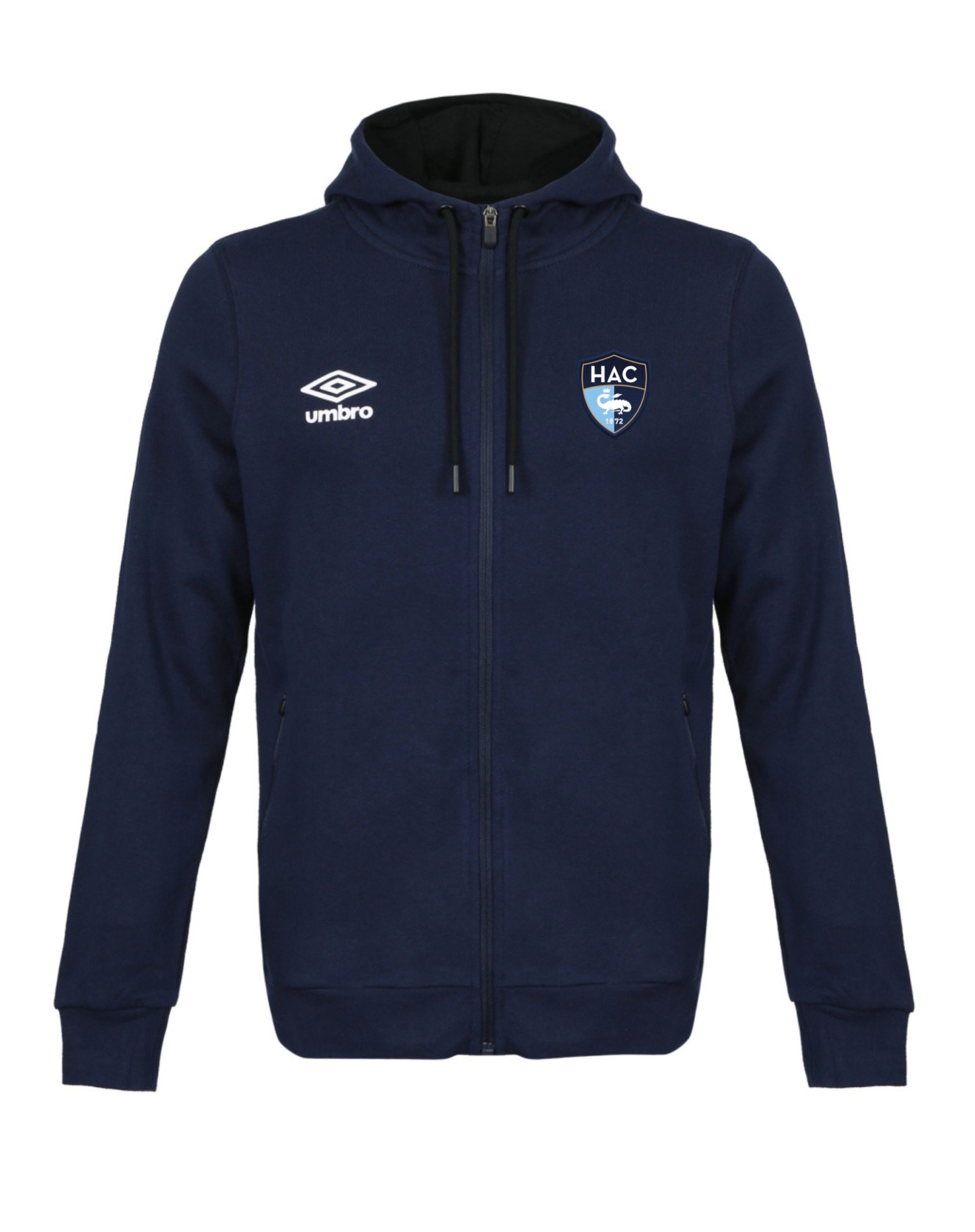 Veste à Capuche Pro Navy HAC - Face