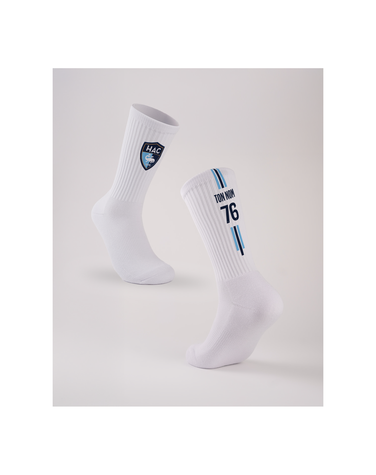 Chaussettes Personnalisables Stripe - Situation