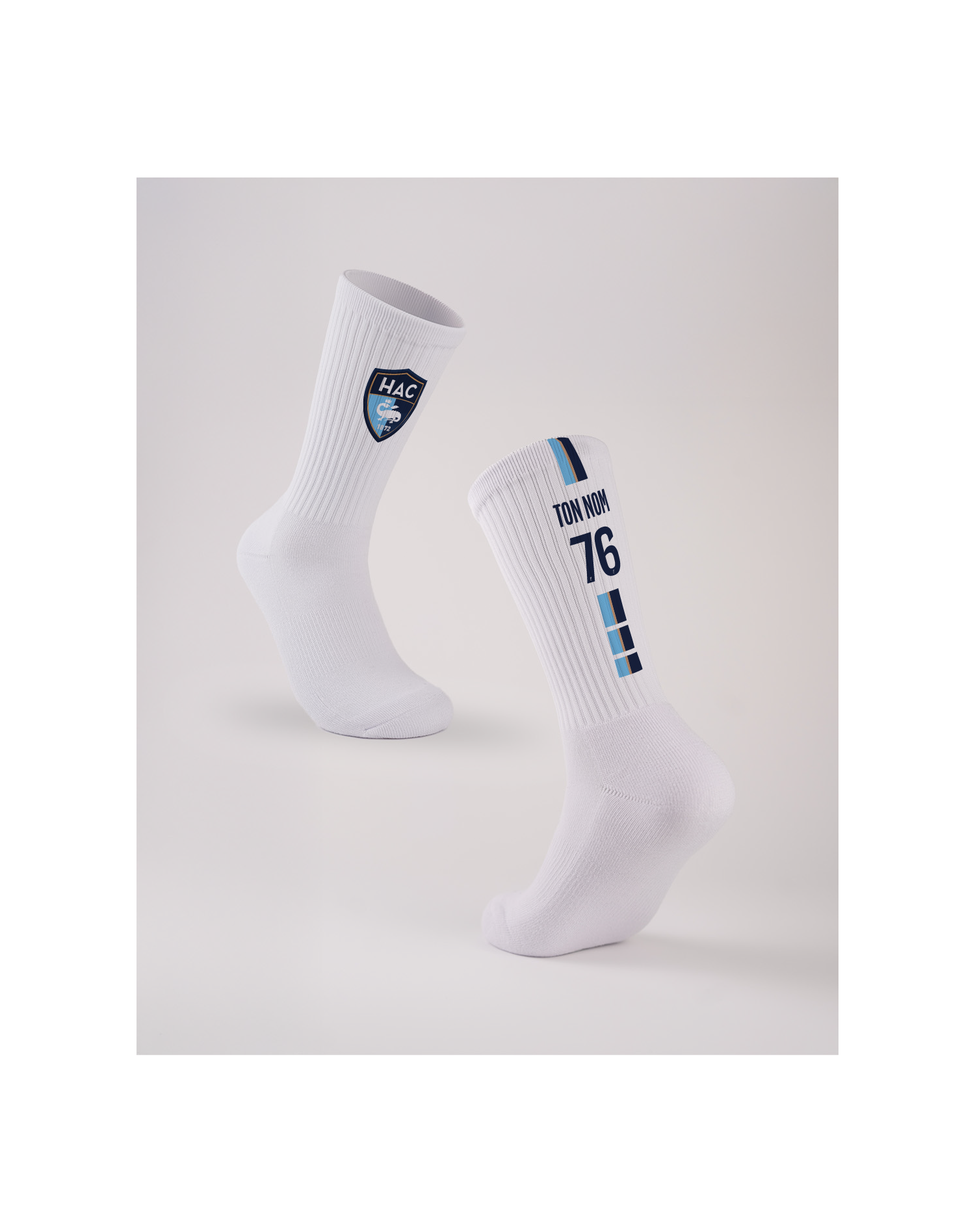 Chaussettes Personnalisables BlockLine - situation