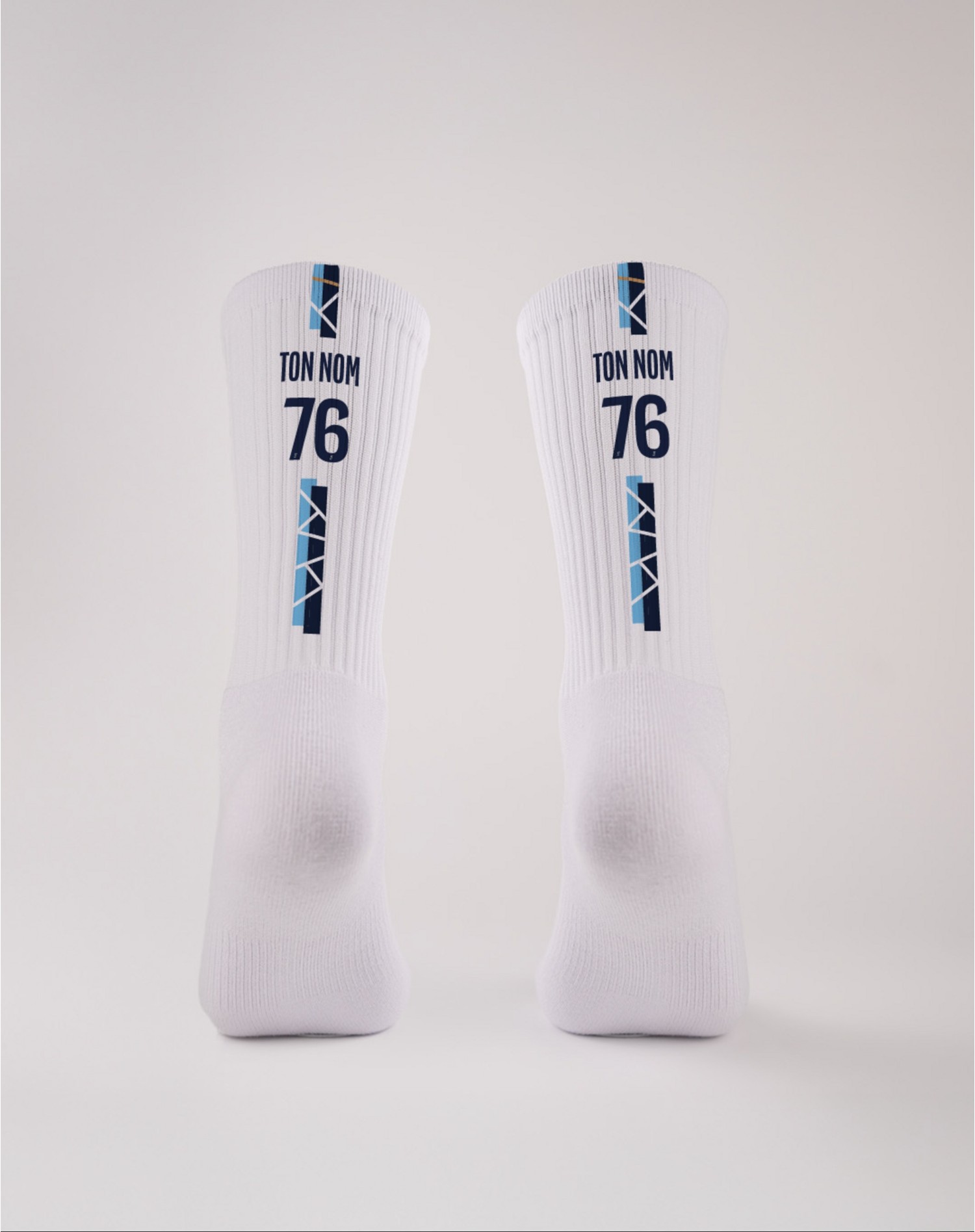 Chaussettes Personnalisables Impact - dos