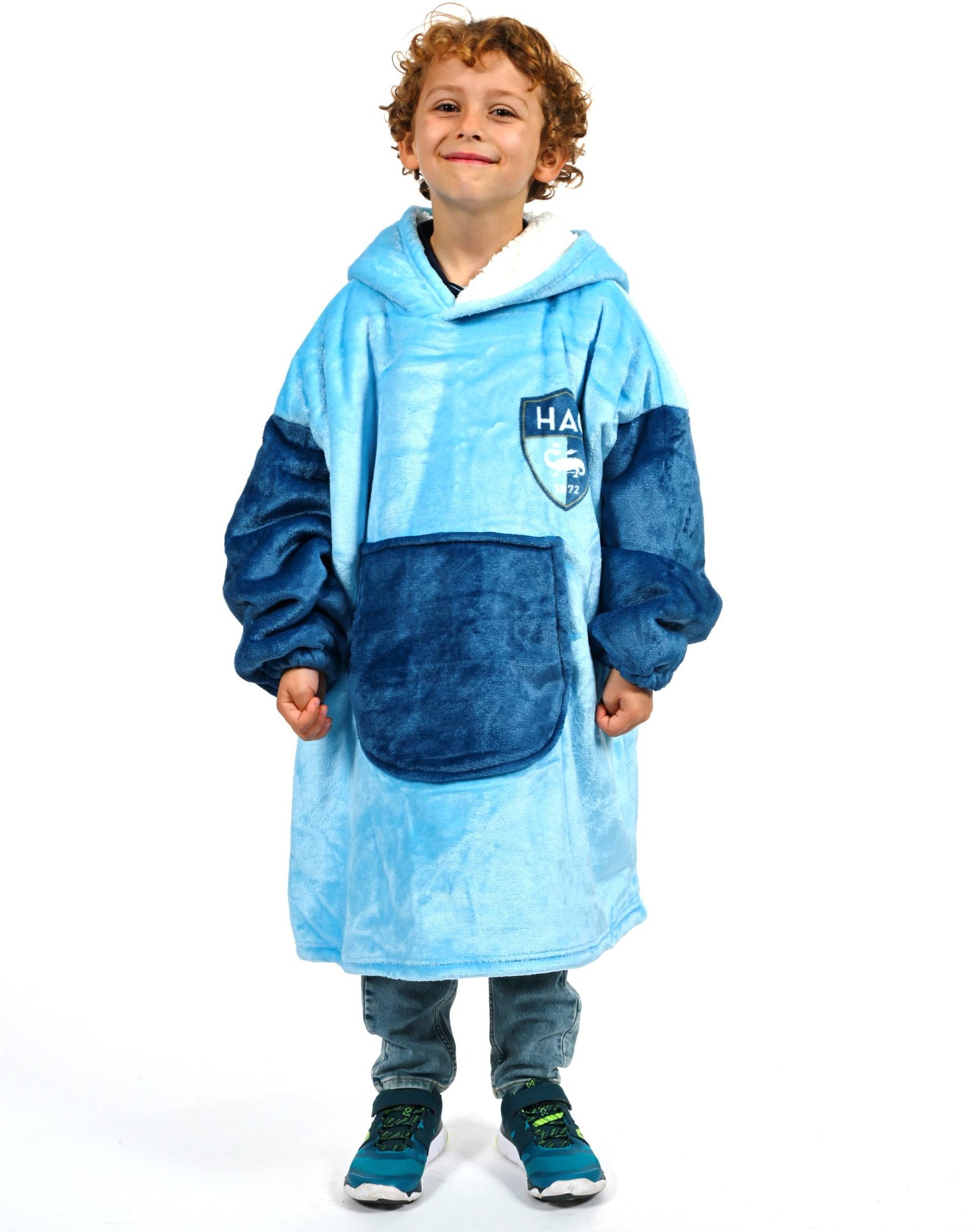 Sweat Plaid Polaire Enfant - Face