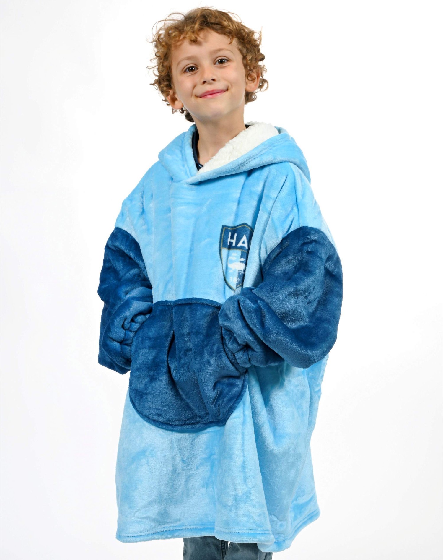 Sweat Plaid Polaire Enfant - 1/4 face