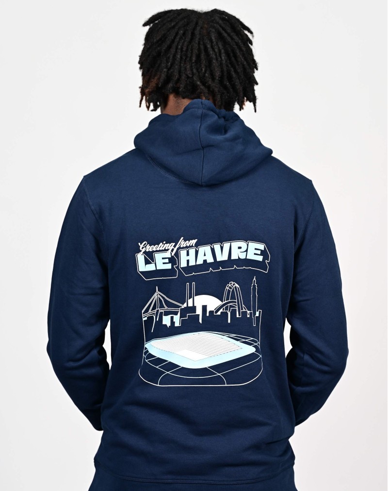Hoodie Greeting From Le Havre - dos