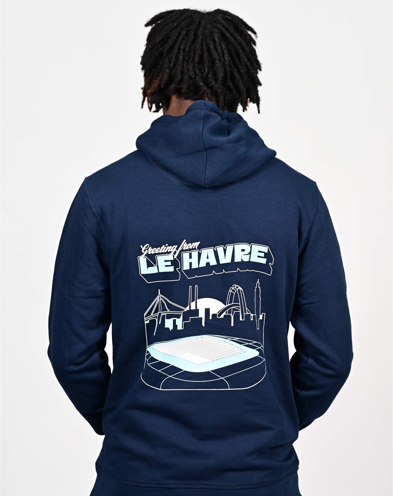 Hoodie Greeting From Le Havre - dos