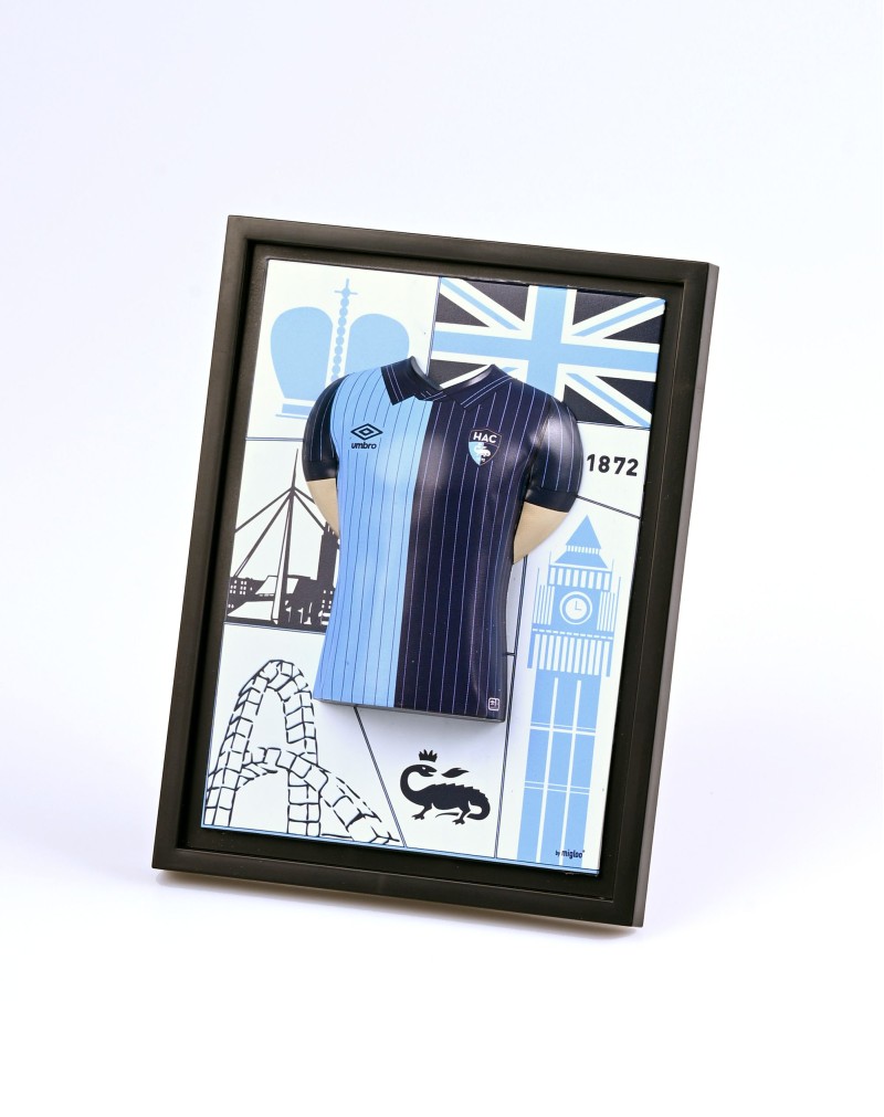 Mini Cadre Maillot Domicile HAC - 3/4 face