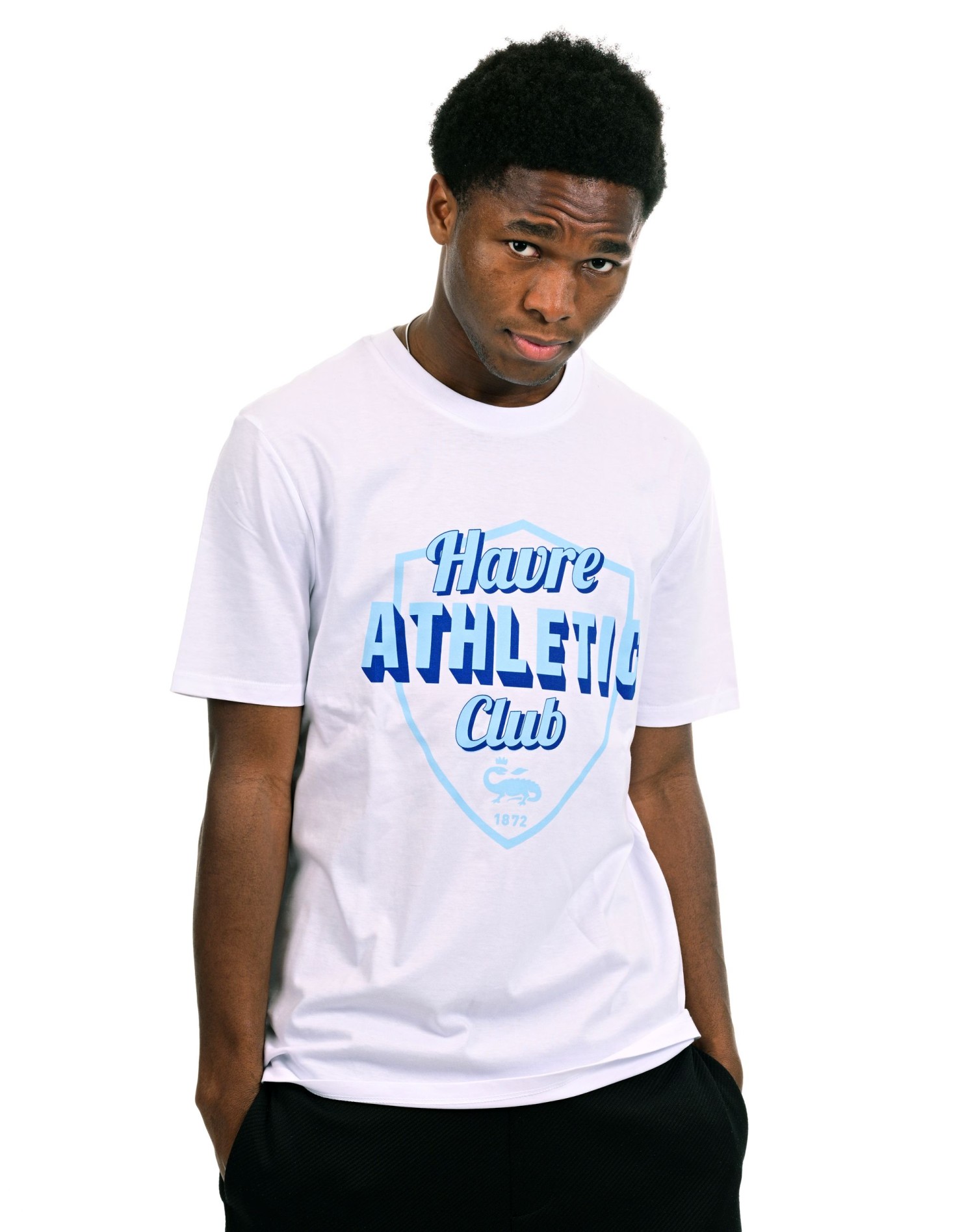 T-shirt Havre Athletic Club Blanc - face