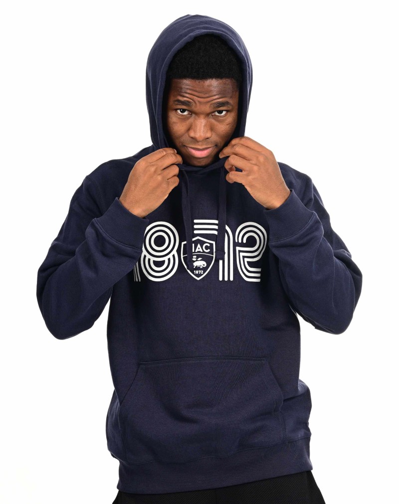 Hoodie 1872 Marine - capuche