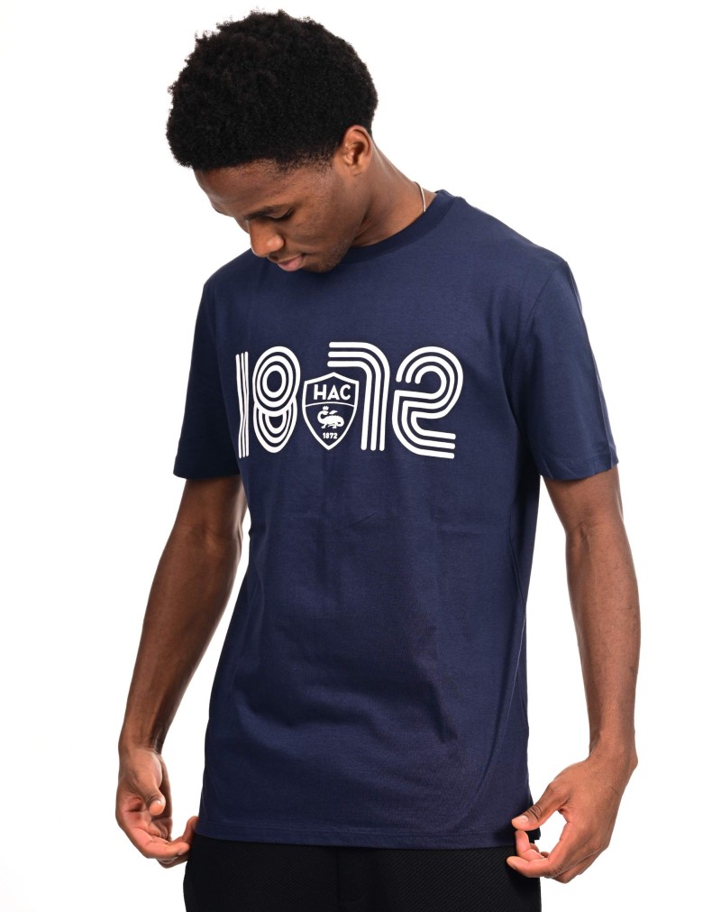 T-shirt 1872 Marine - attitude