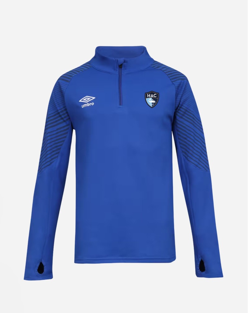 1/4 Zip Bleu Royal Staff