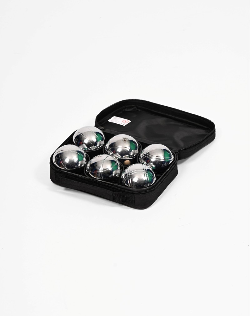 Set de 6 Boules de Pétanque - face